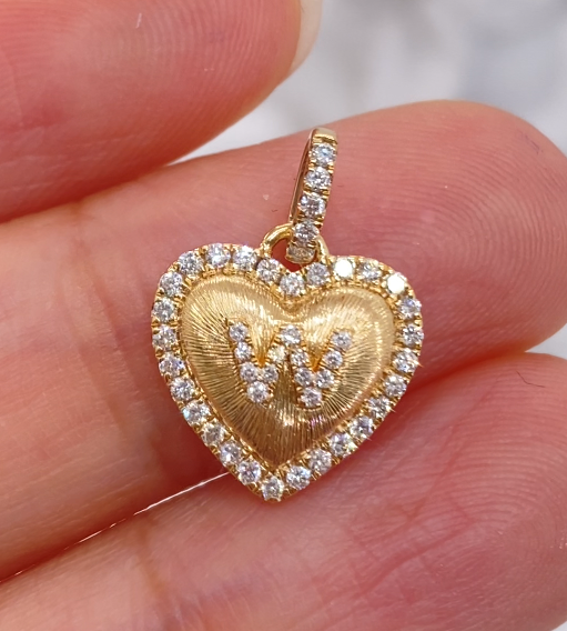 Amour Monogram Pendant