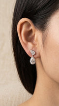 Duet Pear Cut Earrings