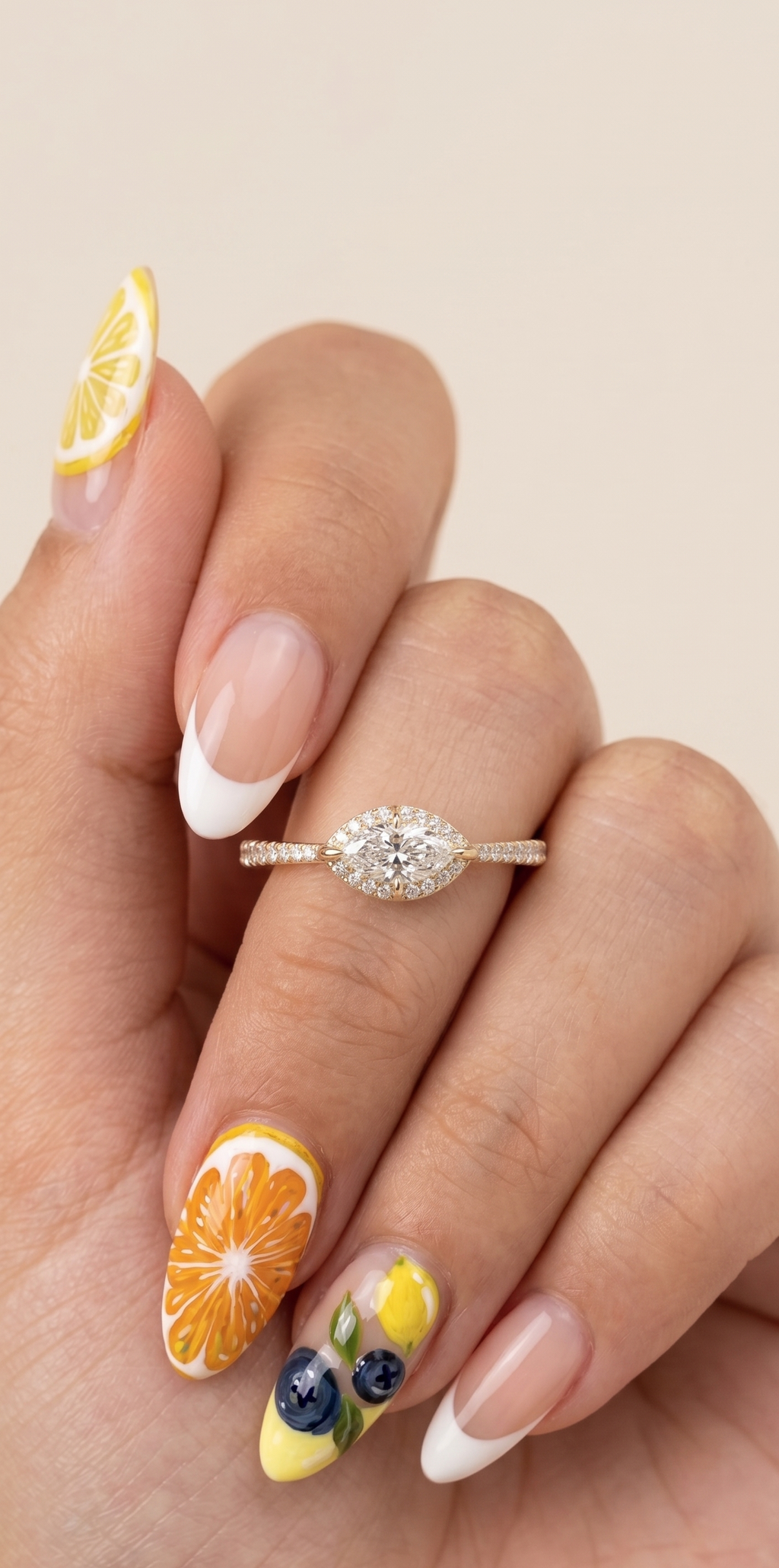 East West Marquise Ring