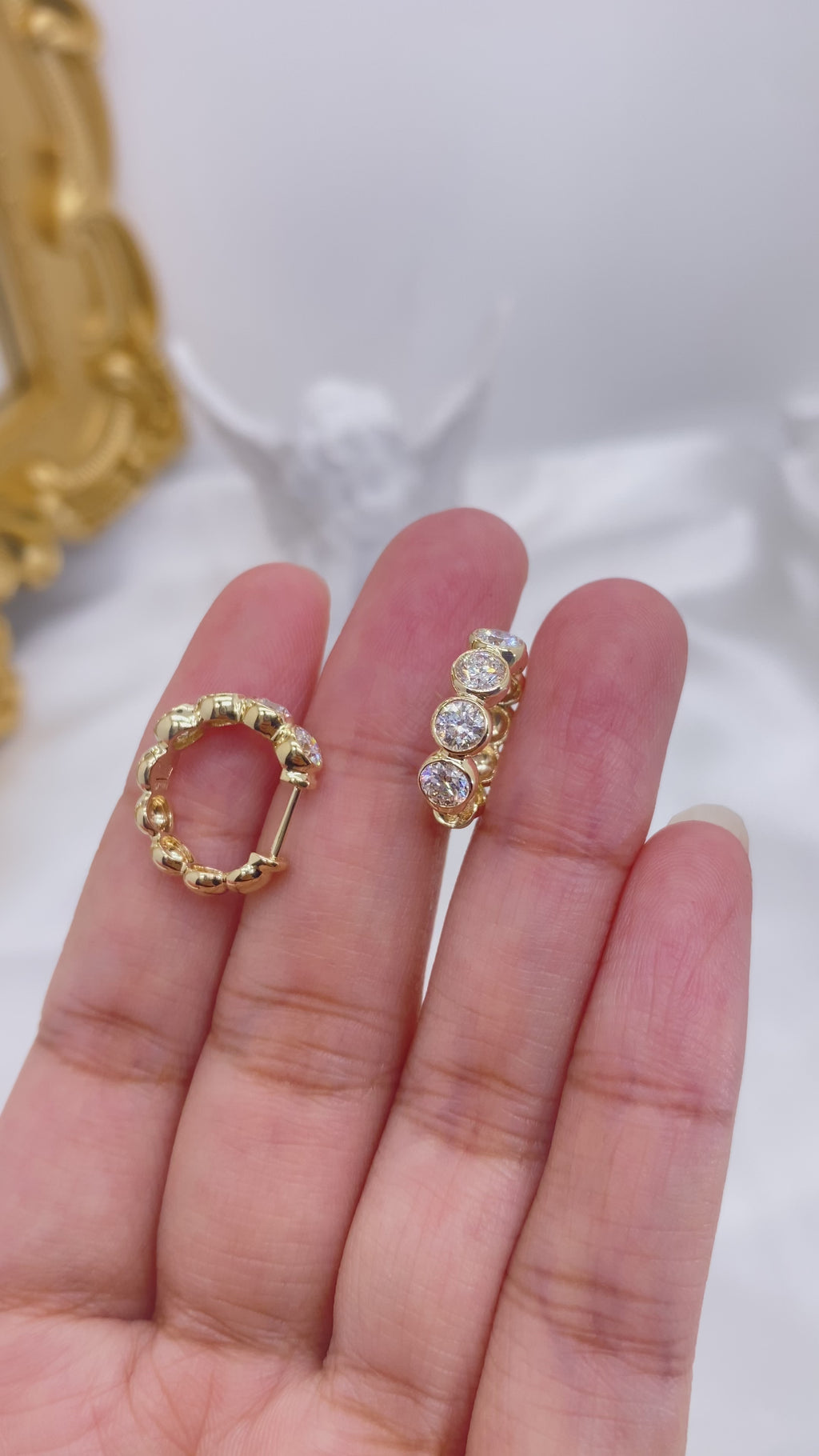 Bubble Hoops Earrings