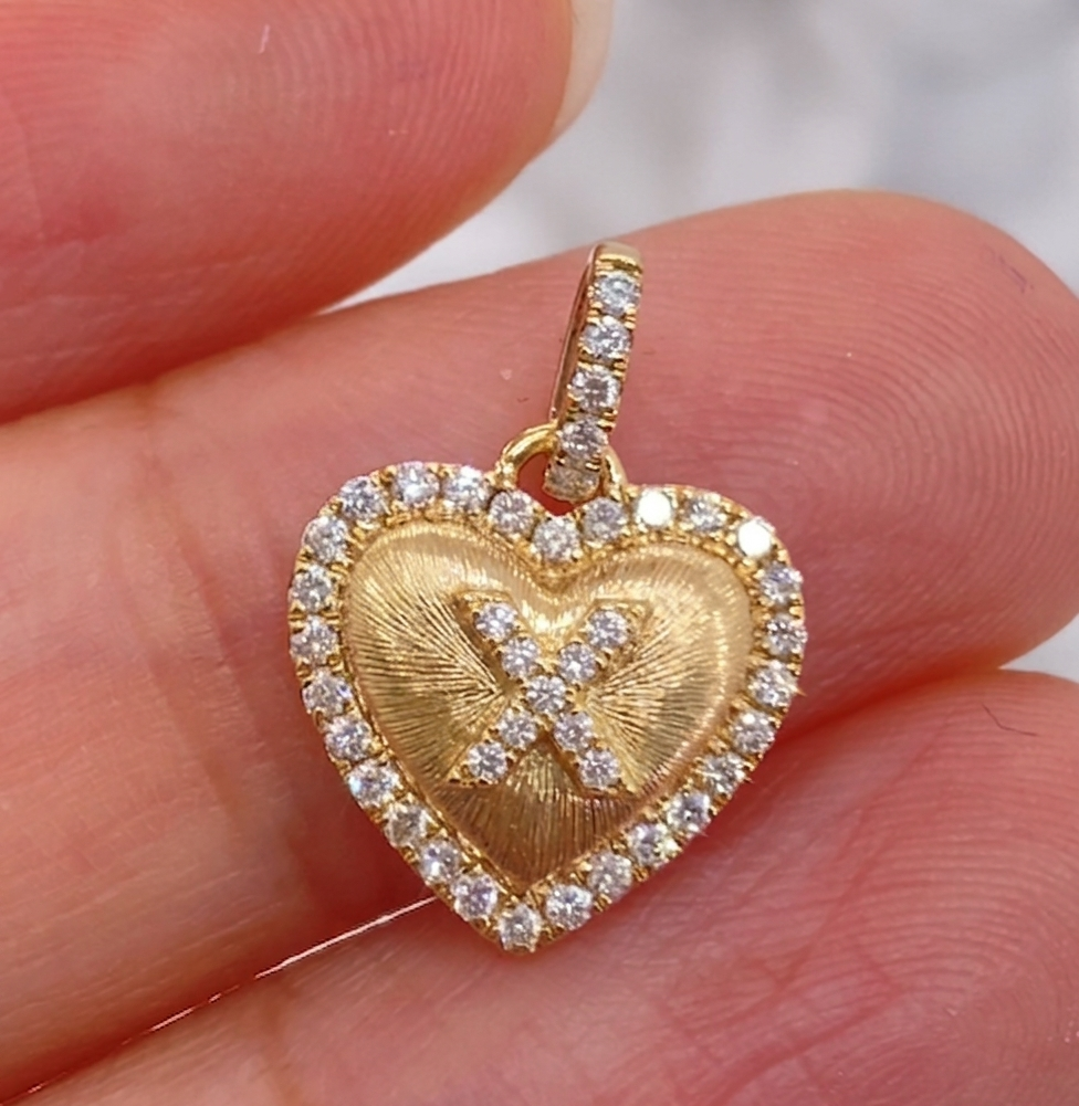 Amour Monogram Pendant